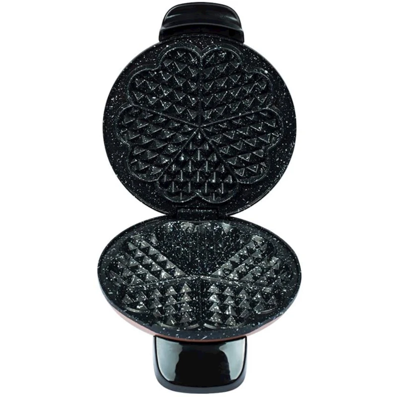 Вафельница Korkmaz A319-05 Mia Waffle Maker Black Вафельница Korkmaz A319-05 Mia Waffle Maker Black