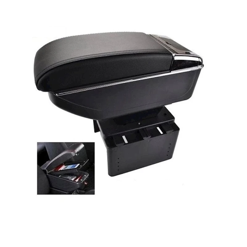 Подлокотник автомобильный с USB, 35x20x14 см, в ассортименте Подлокотник автомобильный с USB, 35x20x14 см, в ассортименте