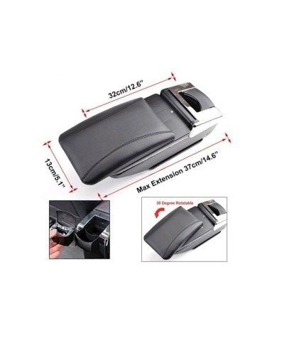 Avtomobil üçün USB ilə qol dayağı, 35x20x14 sm, çeşiddə