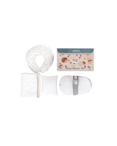 Dəst yenidoğulmuşlar üçün Yataş Baby Shower ( beşik-barama + yorğan + yastıq + əmizdirmə yastığı )