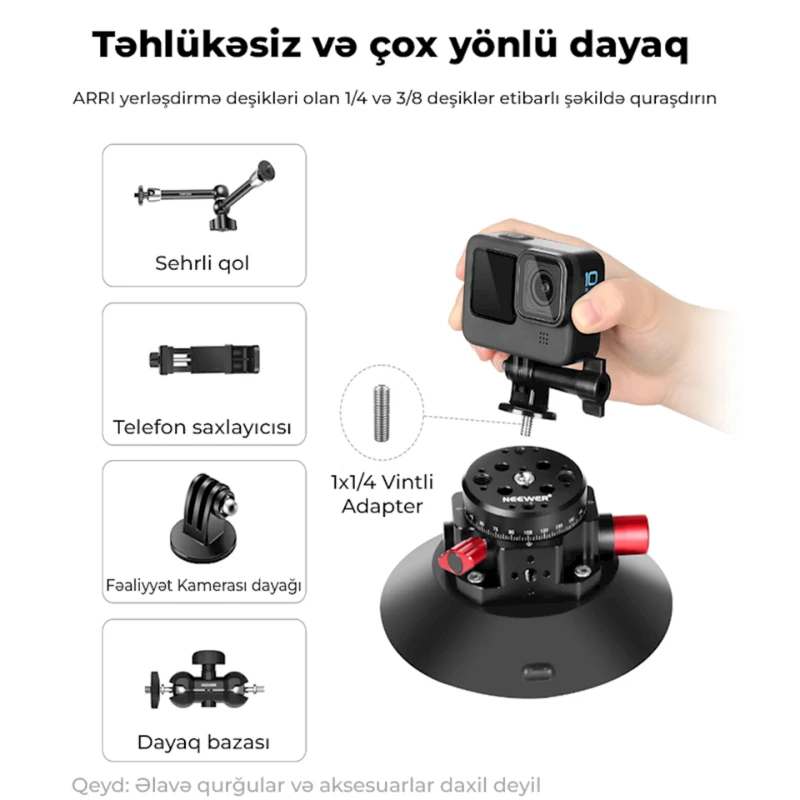 Автомобильный держатель Neewer CAO-06 Автомобильный держатель Neewer CAO-06