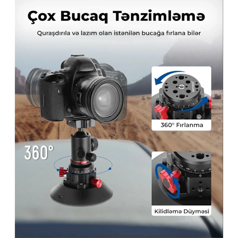 Автомобильный держатель Neewer CAO-06 Автомобильный держатель Neewer CAO-06