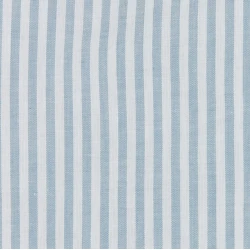 Комплект постельного белья JYSK Sheila, пододеяльник 200x220 см, простыня 240x260 см, наволочки 50x70/75 см, евро, хлопок, голубой/белый