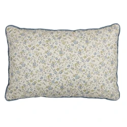 Декоративная подушка JYSK Fresia, 35x50 см, зеленый/синий