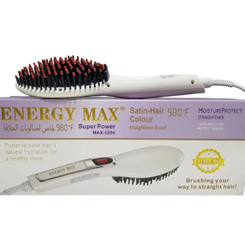 Saç üçün darağ-düzləşdirici Energy Max MAX-5204 Saç üçün darağ-düzləşdirici Energy Max MAX-5204