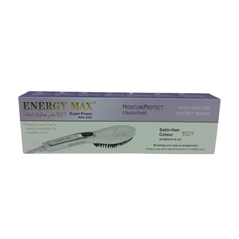 Saç üçün darağ-düzləşdirici Energy Max MAX-5204 Saç üçün darağ-düzləşdirici Energy Max MAX-5204