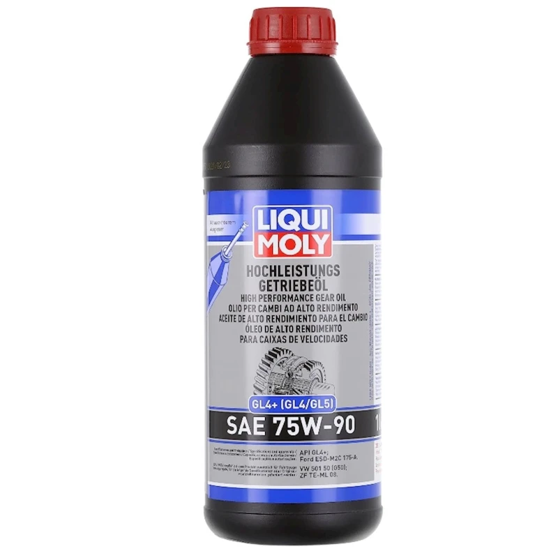 Трансмиссионное масло Liqui Moly Gear Oil (GL4+) SAE 75W-90, 1 L Трансмиссионное масло Liqui Moly Gear Oil (GL4+) SAE 75W-90, 1 L