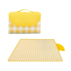 Ковер для пикника Yoga_555, 200x150 см, желтый Ковер для пикника Yoga_555, 200x150 см, желтый