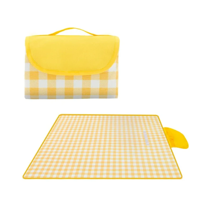 Ковер для пикника Yoga_555, 200x150 см, желтый Ковер для пикника Yoga_555, 200x150 см, желтый