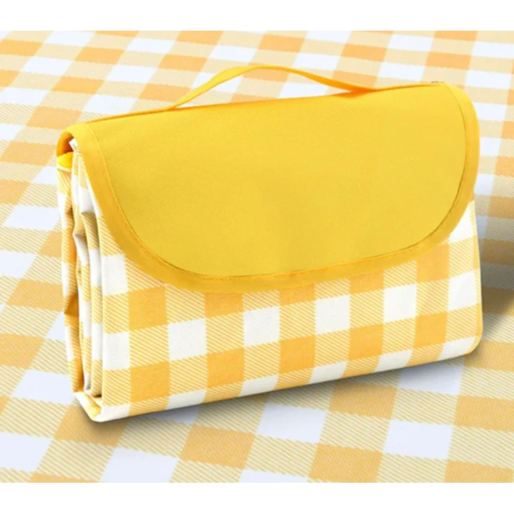 Ковер для пикника Yoga_555, 200x150 см, желтый Ковер для пикника Yoga_555, 200x150 см, желтый