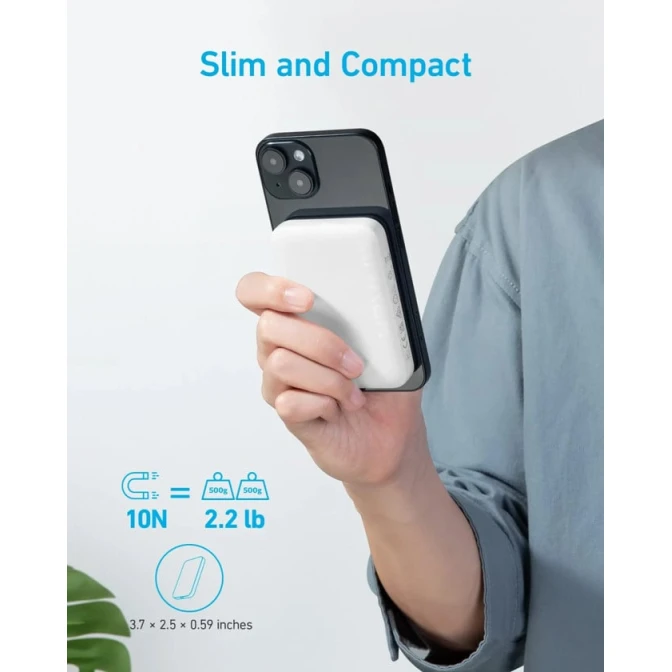 Внешний аккумулятор Anker 321 Maggo 5000 mAh (A1616H21) Внешний аккумулятор Anker 321 Maggo 5000 mAh (A1616H21)