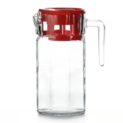 Кувшин Pasabahce Kosem 1.235 л, стекло, с крышкой, прозрачный