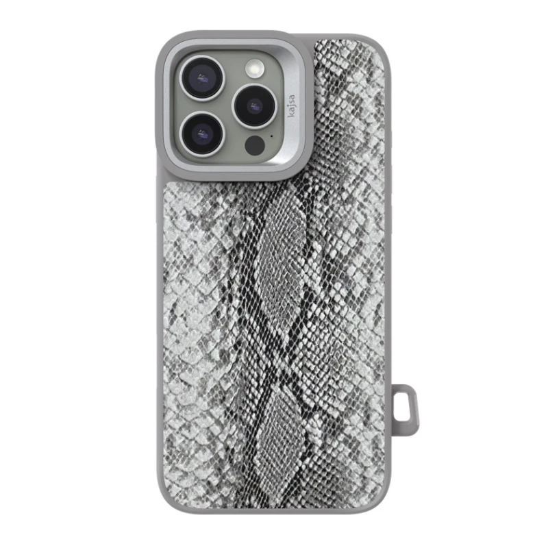Чехол Kajsa для Apple iPhone 16 Pro, Snake Leather Чехол Kajsa для Apple iPhone 16 Pro, Snake Leather