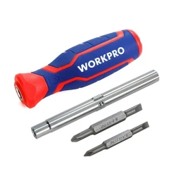 Отвертка 6 в 1 Workpro WP221046, CR-V