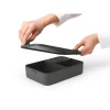 Ланч-бокс Brabantia Make & Take Bento, 16.7x6.2x25.5 см, пластик, темно-серый