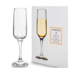 Набор фужеров Paşabahçe Isabella, стекло, прозрачное, 200 мл, 12 шт Набор фужеров Paşabahçe Isabella, стекло, прозрачное, 200 мл, 12 шт