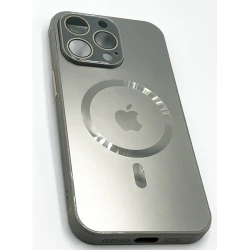 Чехол для Apple iPhone 12 Pro with MagSafe Silver Grey
