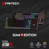 Игровая клавиатура Fantech MK876V2 ATOM87 TKL Sumi Edition Sky Red Игровая клавиатура Fantech MK876V2 ATOM87 TKL Sumi Edition Sky Red