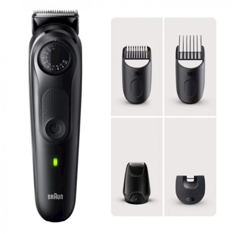 Триммер Braun Beard Trimmer with Precision Wheel BT5420 (4210201447993) Триммер Braun Beard Trimmer with Precision Wheel BT5420 (4210201447993)