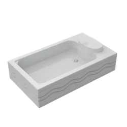 Duş altığı Lavanna KL 800, 120x80x33 sm, ağ