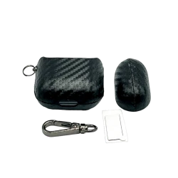 Qulaqlıq üçün çexol Apple Airpods Case 1/2 üçün Black