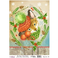 Рисовая бумага для декупажа Cadence A3,774 30x42 см