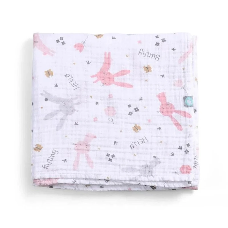 Покрывало Funna baby Rabbit Pink, 120x120 см Покрывало Funna baby Rabbit Pink, 120x120 см