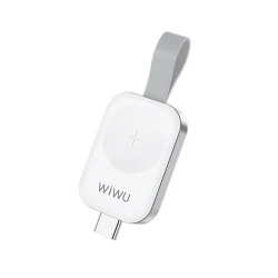 Беспроводное зарядное устройство Wiwu M16 Pro, Белый/Серебристый Беспроводное зарядное устройство Wiwu M16 Pro, Белый/Серебристый