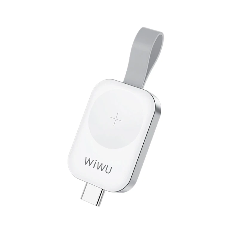 Беспроводное зарядное устройство Wiwu M16 Pro, Белый/Серебристый Беспроводное зарядное устройство Wiwu M16 Pro, Белый/Серебристый