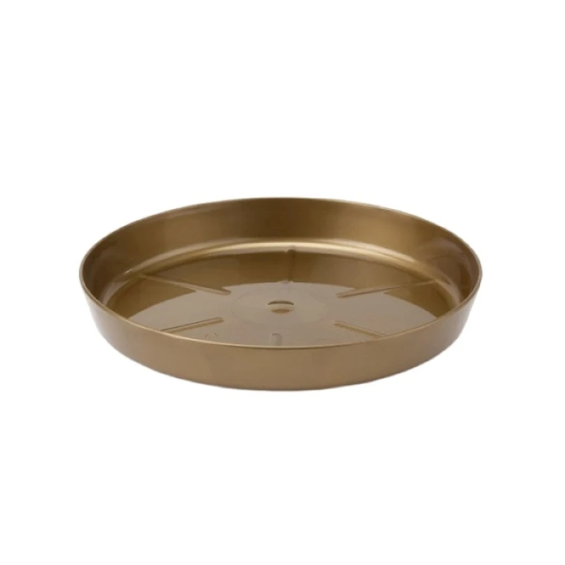 Подставка для горшка для растений Lamela Magnolia 6 LA607-52, диаметр 23.4 см, пластик, золото Подставка для горшка для растений Lamela Magnolia 6 LA607-52, диаметр 23.4 см, пластик, золото