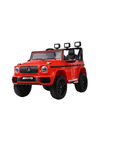 Uşaqlar üçün elektrik avtomobil G65, 3-8 yaş, qırmızı