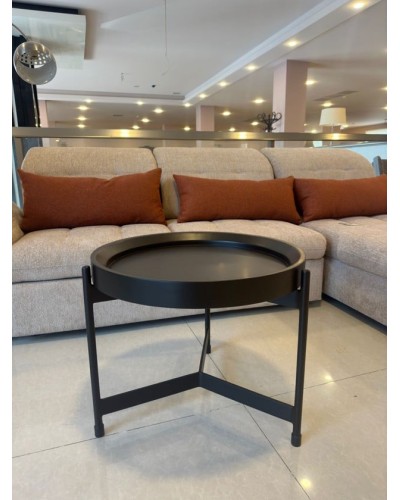 Jurnal masası Loft, 60x52 sm, MDF, dəmir ayaqlı - GV-1