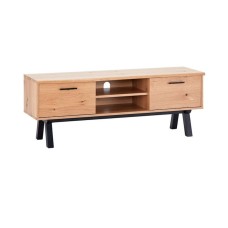 TV üçün tumba JYSK Sandby, 150x43x55 sm, bütöv ağac, qəhvəyi
