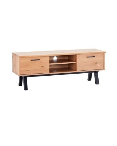 TV üçün tumba JYSK Sandby, 150x43x55 sm, bütöv ağac, qəhvəyi