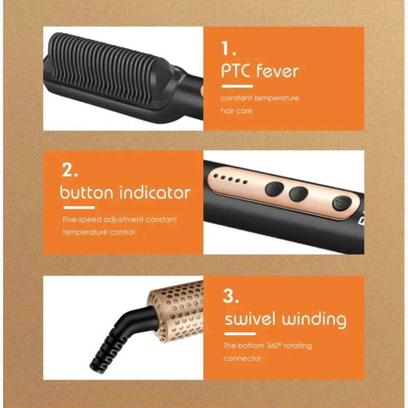 Фен-щетка Raf R412, товар в ассортименте