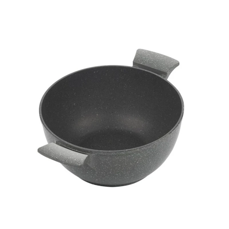 Кастрюля Gipfel Bavari 0518, 24x12.5 см, 4 л, 24 см, алюминий, серый Кастрюля Gipfel Bavari 0518, 24x12.5 см, 4 л, 24 см, алюминий, серый