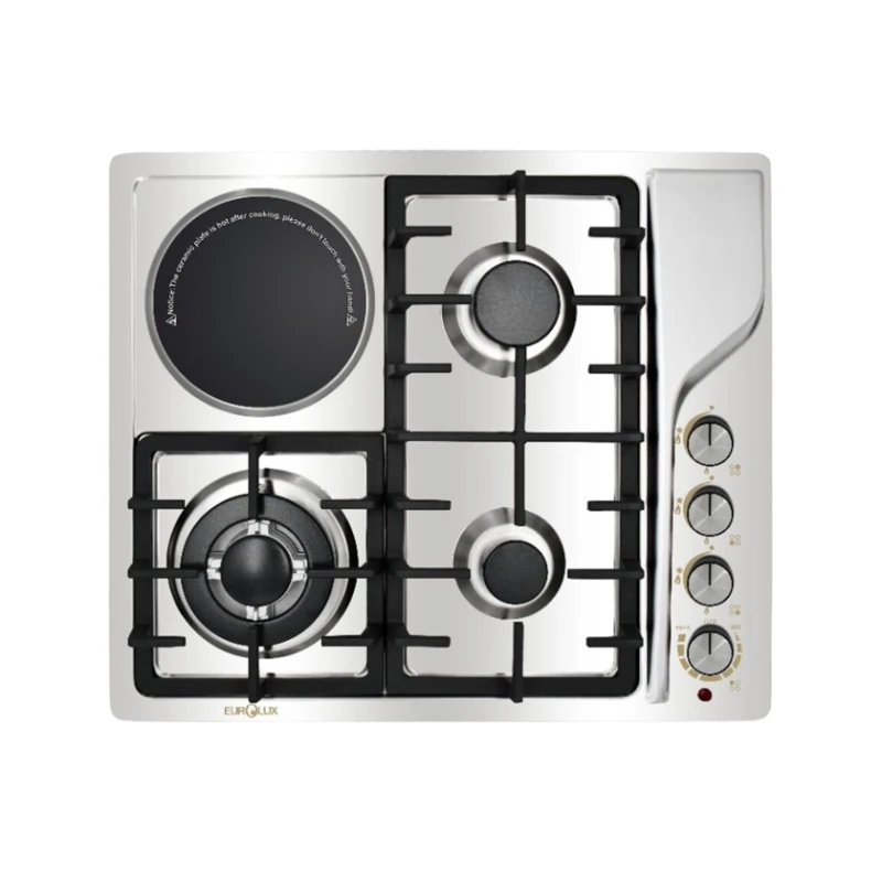 Варочная поверхность Eurolux EU-GH3654GSN Варочная поверхность Eurolux EU-GH3654GSN