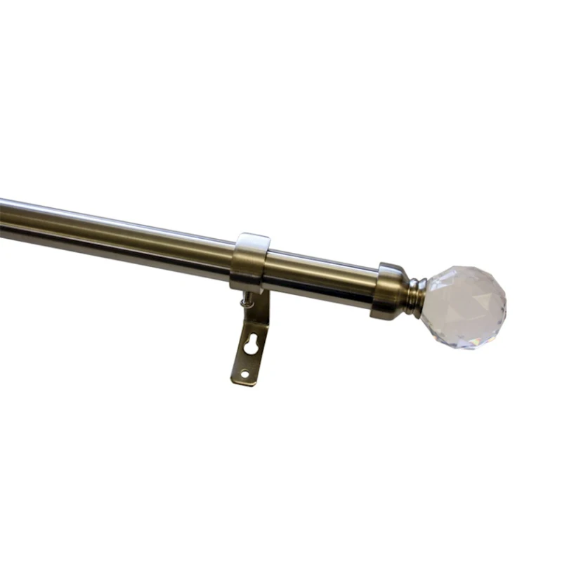 Карниз JYSK Crystal, 120/210 см, металл, Steel Карниз JYSK Crystal, 120/210 см, металл, Steel