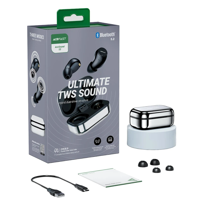 Беспроводные наушники Acefast TWS Headset T7 Unrivalled