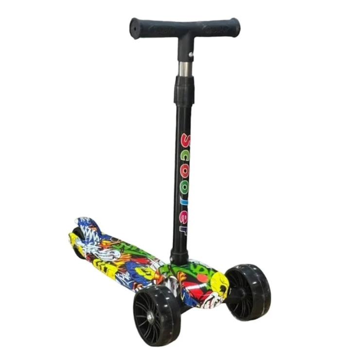 Uşaq samokatı BB-518, rəngbərəng