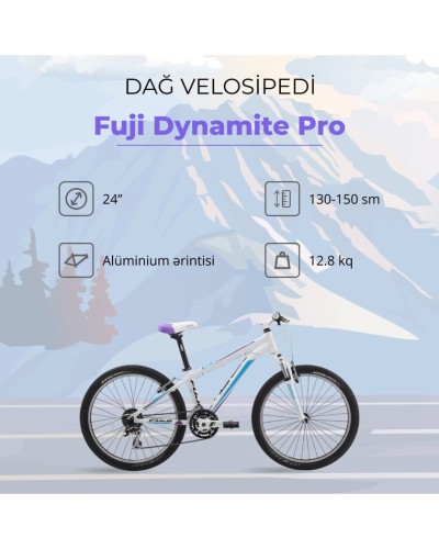 Dağ velosipedi Fuji Dynamite Pro 24