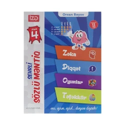 Книга İzə Nəşriyyatı Sehirli Sözlü Məntiq 4-cü sinif, O. Bəyov