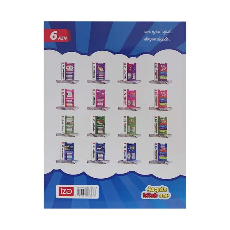 Книга İzə Nəşriyyatı Sehirli Sözlü Məntiq 4-cü sinif, O. Bəyov Книга İzə Nəşriyyatı Sehirli Sözlü Məntiq 4-cü sinif, O. Bəyov