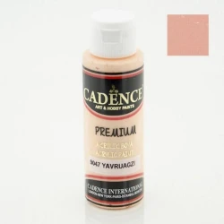 Декоративная акриловая краска Cadence Premium Acrylic Paint 9047 Pinkish Orange, 70 мл