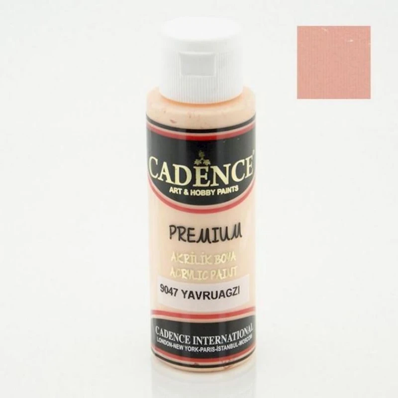Декоративная акриловая краска Cadence Premium Acrylic Paint 9047 Pinkish Orange, 70 мл Декоративная акриловая краска Cadence Premium Acrylic Paint 9047 Pinkish Orange, 70 мл