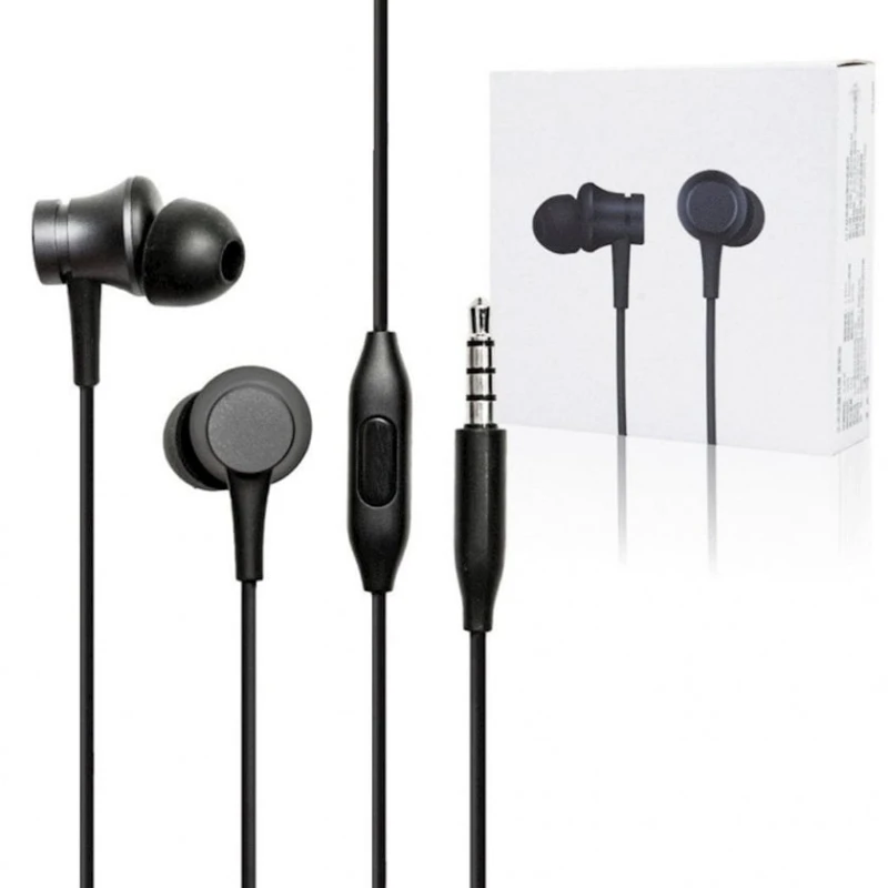 Проводные наушники Xiaomi Piston In-Ear Basic Matte Black Проводные наушники Xiaomi Piston In-Ear Basic Matte Black