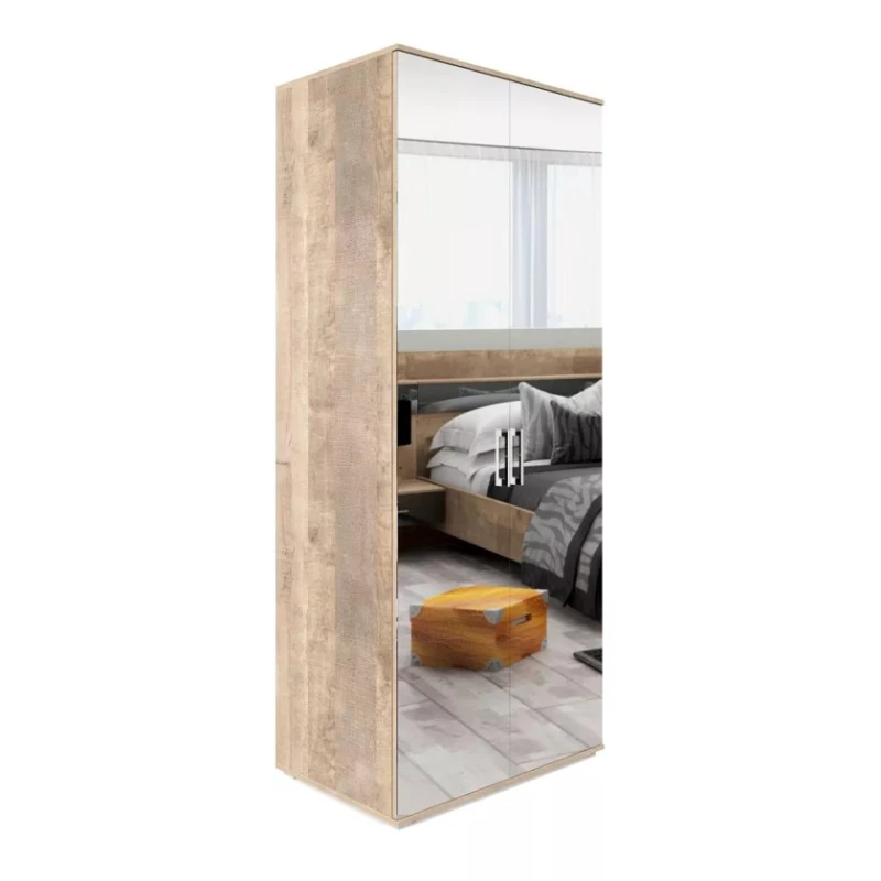 Шкаф Art Mebel Art-100-35, бежевый, ламинат, 210х100х50 см Шкаф Art Mebel Art-100-35, бежевый, ламинат, 210х100х50 см