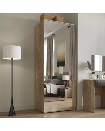 Şkaf Art Mebel Art-100-35, bej, laminat, 210х100х50 sm