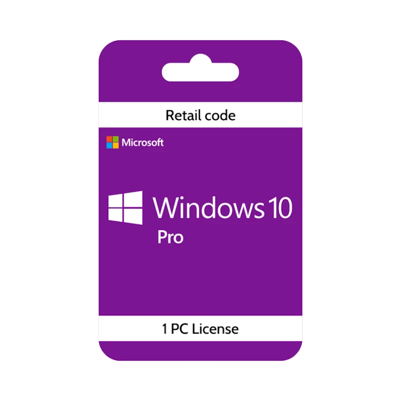 Лицензионный ключ Microsoft Windows 10 Pro Retail