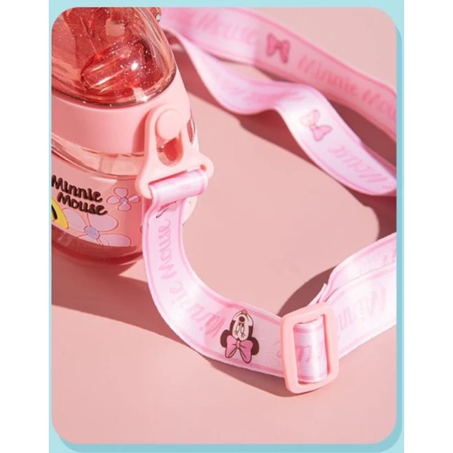 Şirin animasiya körpə su qabı.Təhlükəsiz.BPA- 6240_1074sız.Palastik.Sızdırmaz qapaq.Uşaqlar və körpələr üçün təhlükəsiz.Uzatma asqılı 420ml